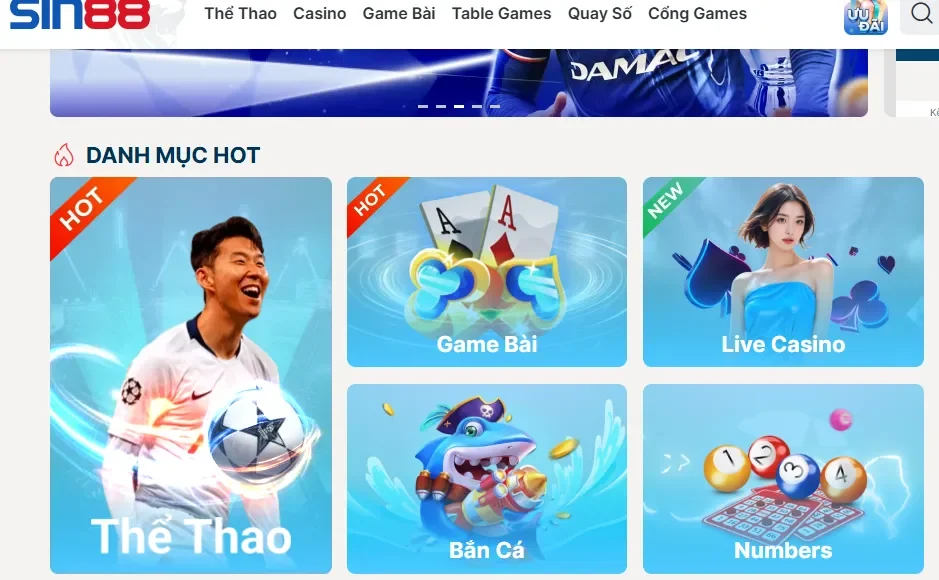 Sin88 nơi tỷ lệ kèo uy tín nhất